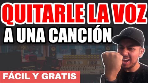 C Mo Quitarle La Voz A Una Canci N Extraer Voces Audio Tips Youtube