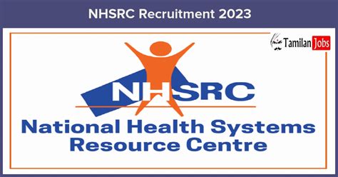 Nhsrc Recruitment Out Senior Consultant Jobs Apply Online