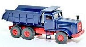 Wiking H Kaelbie Kiepwagen Donker Blauw Ets Modelspoor