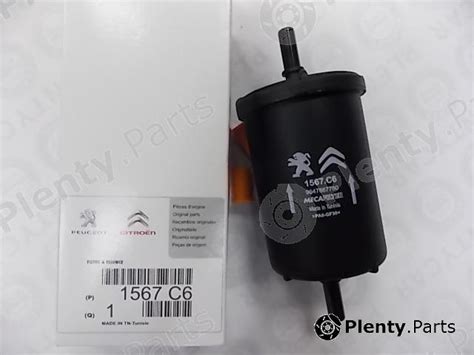 Genuine CITROEN / PEUGEOT part 1567C6 Fuel filter - Plenty.Parts