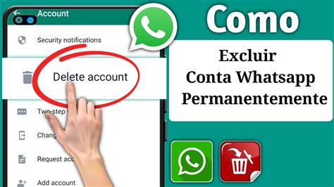 Como Excluir Conta Do Whatsapp Permanentemente 2024 Excluir Conta Do