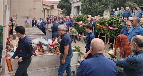 Homenaje falangista en la tumba de José Antonio Primo de Rivera