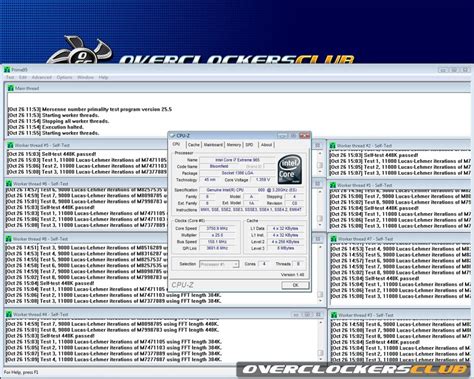 Testing: Setup, Overclocking - Intel Core I7 Review - Page 4 - Overclockers Club