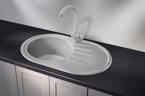 Мойка под столешницу Granula 7601 50x76x20 см кварц цвет серый ️ купить ...