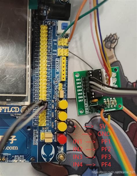 Stm32f103 步进电机28byj 48 Uln2003 实现简单的正反转demo 51cto博客 Stm32控制步进电机正反转