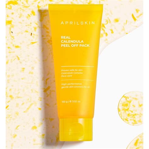 Купить Aprilskin Real Calendula Peel Off Pack 100гр Joom