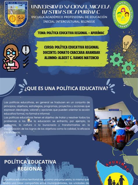 Política Educativa Regional Apurimac Pdf