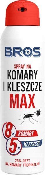 Bros Spray Na Komary I Kleszcze Ml Max Erli Pl