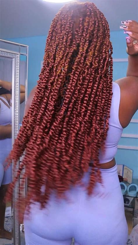 Passion Twist Over Locs Natural Hair Styles Hair Styles Kinky Twists Hairstyles