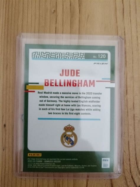 Jude Bellingham Panini Donruss Soccer Optic Holo Prizm