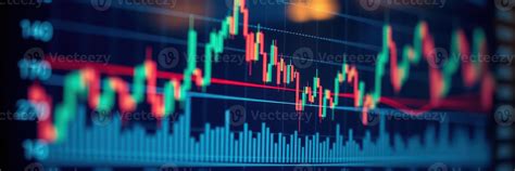 Stock market trend analysis shows fluctuating prices and trading volume