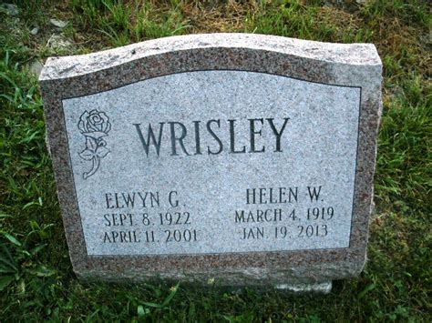 Elwyn G Wrisley Find A Grave Memorial