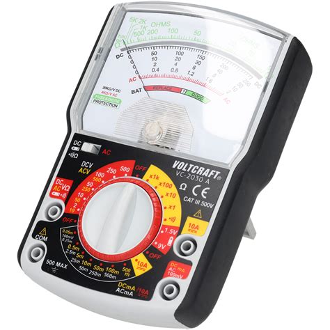 VOLTCRAFT VC 2030A Analogue Multimeter Rapid Online