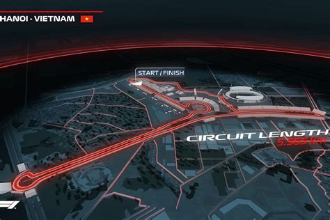 Vietnam Formula 1 Grand Prix Track Layout Released - Saigoneer