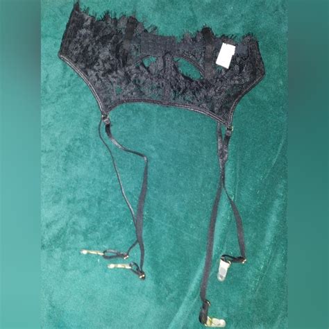 Lilosy Intimates Sleepwear New Lilosy Sexy Floral Lace Sheer Petite Black Piece Lingerie