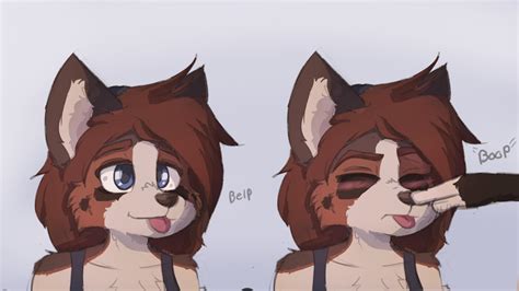 Boop Art By Me Fuzghost On Twitter Rfurry