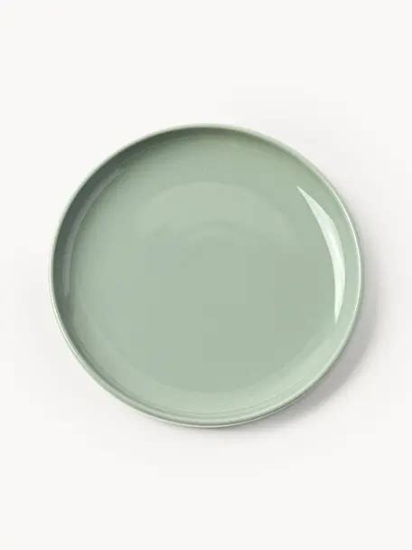 Assiettes Plates En Porcelaine Nessa Pi Ces Westwing