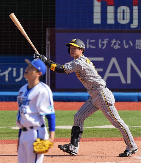 【阪神】近本光司がプロ初の満塁弾 3回dena右下手投げ中川颯から右翼へ 今季チーム初満塁弾 プロ野球写真ニュース 日刊スポーツ