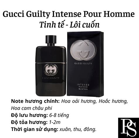 Nước Hoa Nam Gucci Guilty Black Pour Homme Edt