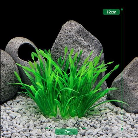 PLANTE D AQUARIUM 40 Plantes Aquarium Artificielles En Plastique