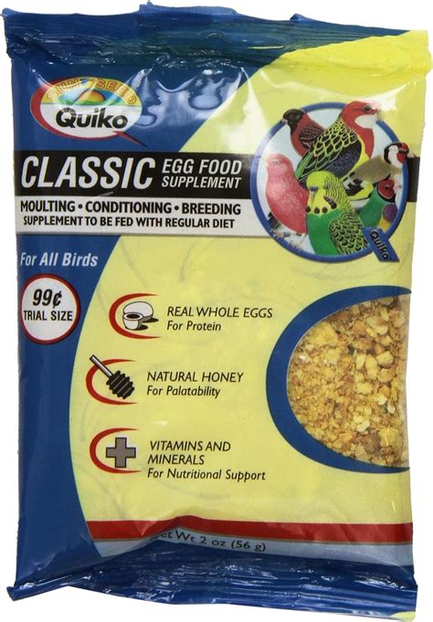 Quiko Classic Egg Food Daily Supplement Peak Health Formula Ideal For Canaries