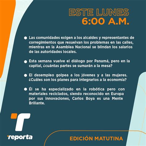 Telemetro Reporta on Twitter Él se ha especializado en la robótica