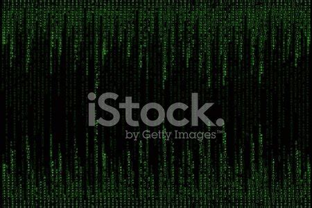 Green Matrix Background Computer Generated Stock Clipart | Royalty-Free ...