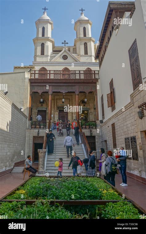 Cairo Egypt Saint Virgin Marys Coptic Orthodox Church Aka The