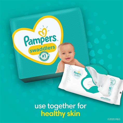 pampers swaddlers newborn diapers size   count buy
