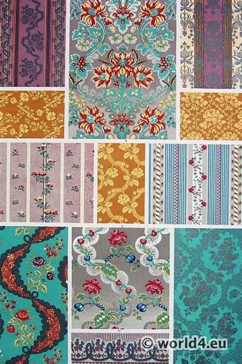 Collection Of Antique Fabric Design