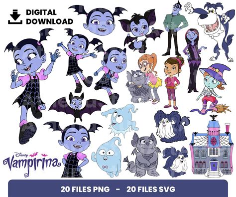 20 Clipart Vampirina Svg Bridget Poppy Vampire | stickhealthcare.co.uk