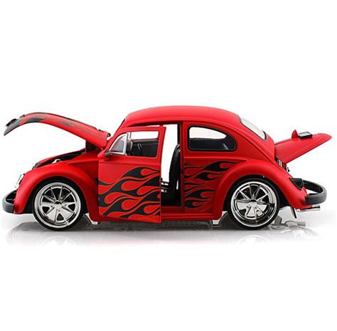 Jada Vw Beetle 1962 Wflames 124