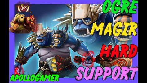 DOTA 2 Ogre Magi Hard Support Gameplay HD 09 06 2020 YouTube