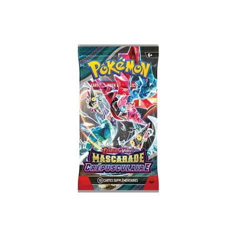 BOOSTER POKEMON EV06 ECARLATE ET VIOLET MASCARADE CREPUSCULAIRE Jeux