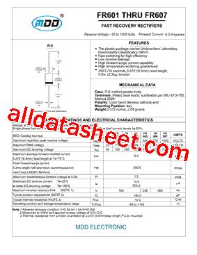 Fr Datasheet Pdf Microdiode Electronics Jiangsu Co Ltd