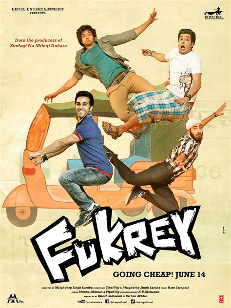 Fukrey Movie Poster