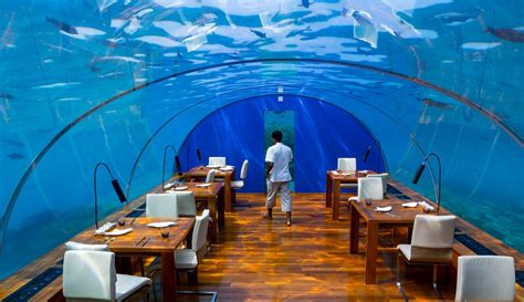 Hurawalhi Island Attractions and Underwater Restaurant