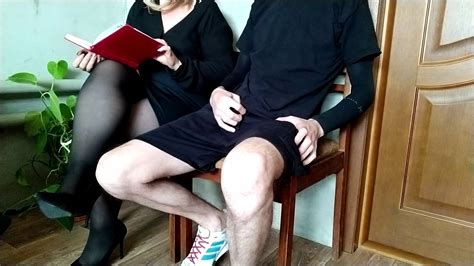 Pulled Out A Dick In Front Of A Luxury MILF In A Waiting XHamster