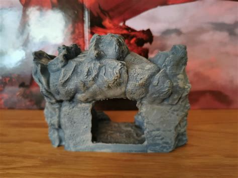 Dnd Cave Opening Underdark Cave Mouth Terrain Rpg Miniatures Etsy