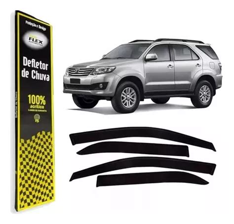 Calha De Chuva Toyota Hilux Sw4 2005 A 2015 4 Portas Parcelamento Sem