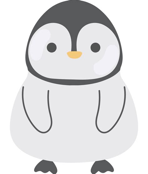 Pinguino Kawaii Animales 24405742 Png