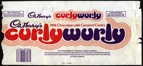 Uk Cadburys Curly Wurly Curlywurly Candy Bar Wrapp Flickr