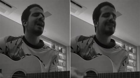 Enzo Celulari solta a voz e canta música de Rubel em novo vídeo Lindo