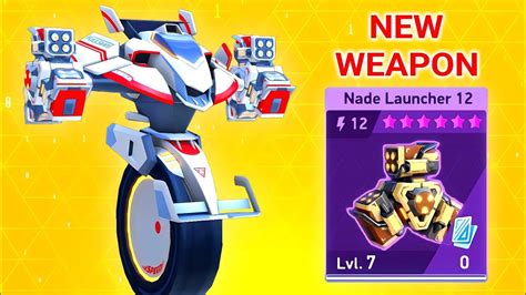 Nade Launcher With Killshot Mech Arena New Weapon Youtube