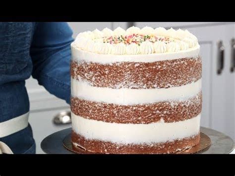 Frosting For Naked Wedding Cake Google Search Homemade Birthday Cakes Cake Frosting Recipe