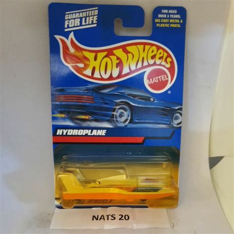 HOT WHEELS HYDROPLANE YELLOWISH BLISTER Shopee Malaysia
