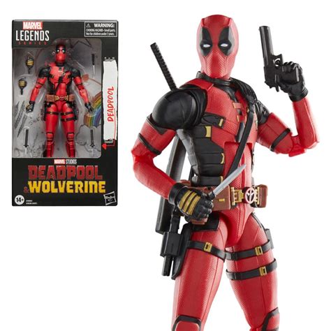 Deadpool And Wolverine Marvel Legends Deadpool 6 Inch Action Figure Heretoserveyou