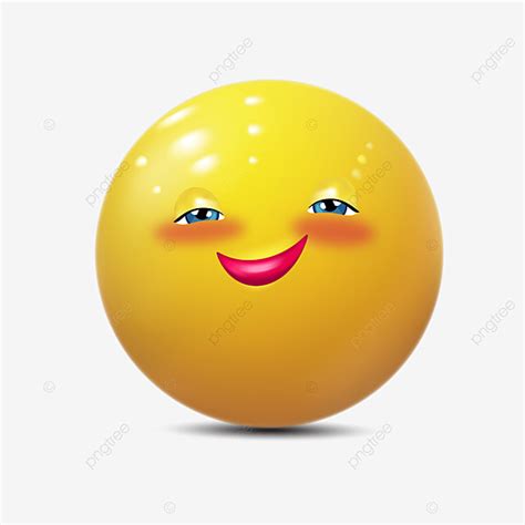 Happy Emoji 3d Vector Art PNG 3d Emoji Transparent Background 3d