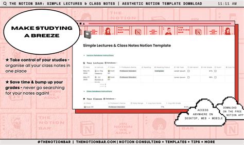 Simple Collegeuniversity Student Dashboard Lectures And Class Notes