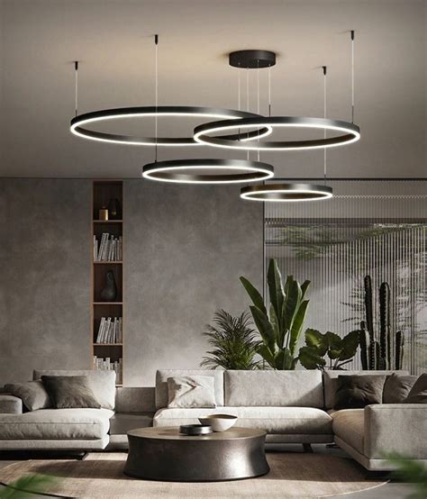 Lampa Led Ring Czarna Lampa Wisz Ca Cm Erli Pl